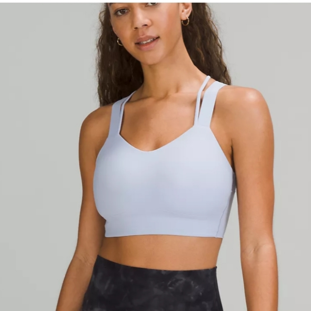 Lululemon like a cloud longline bra light support D/DD 10